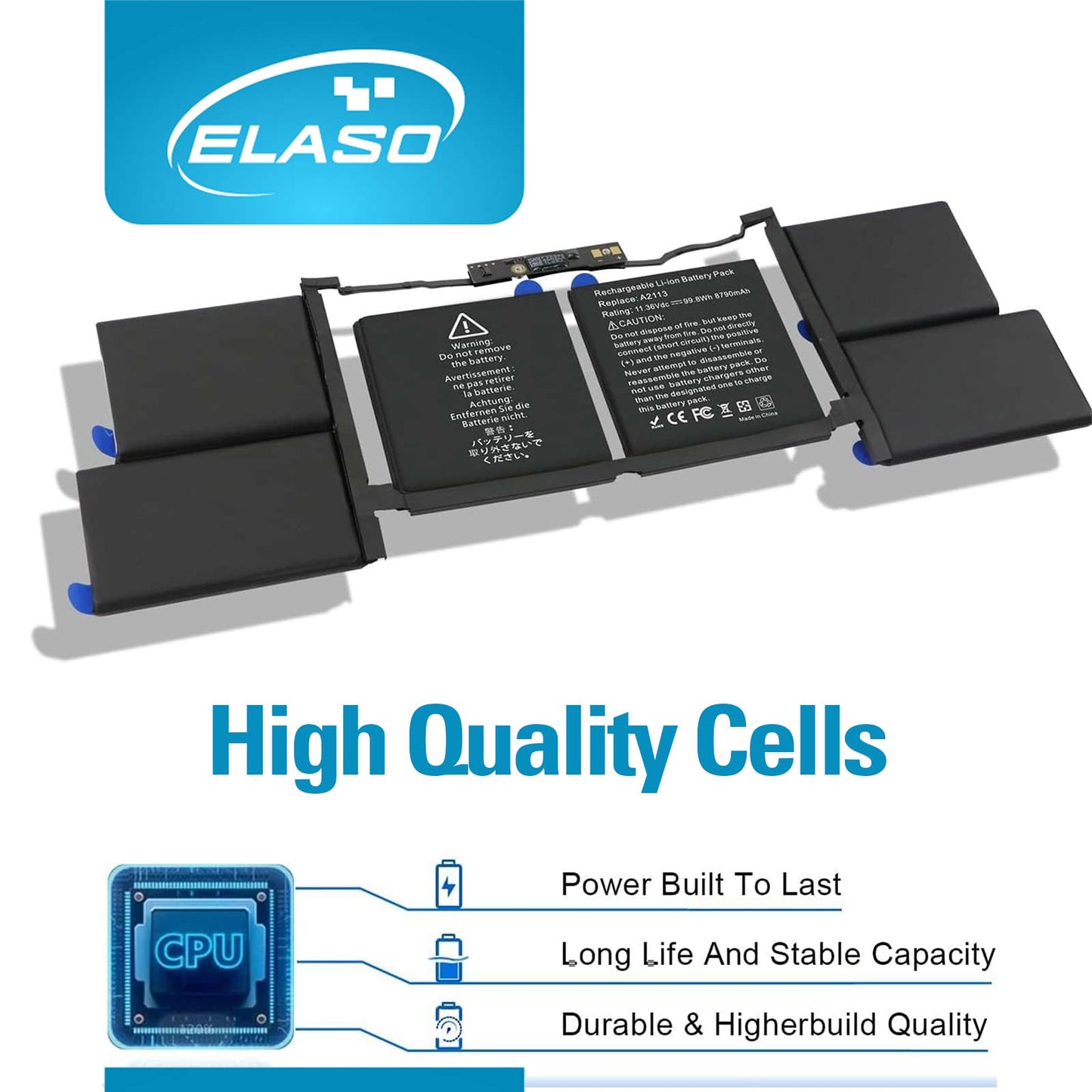 Replacement A2113 Battery for Apple MacBook Pro 16-Inch A2141 2019-2020, Part A2113 ����