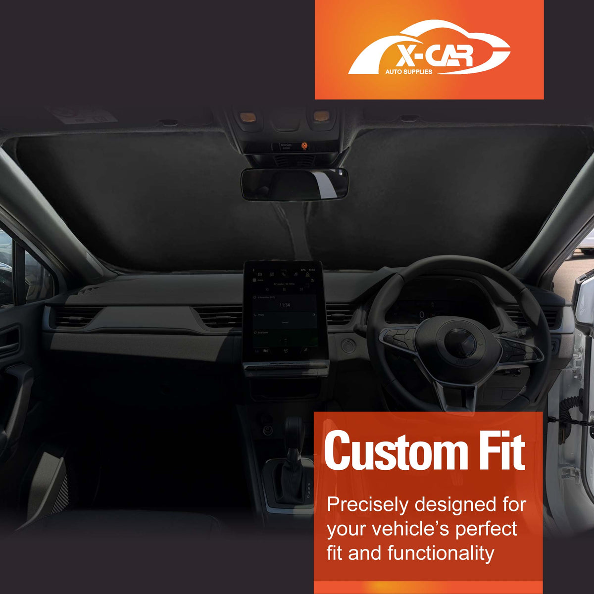 WindScreen Sun Shade for Mitsubishi ASX 2026-Onwards Blocks UV Rays Foldable Custom Wind Screen Sun Visor Protector