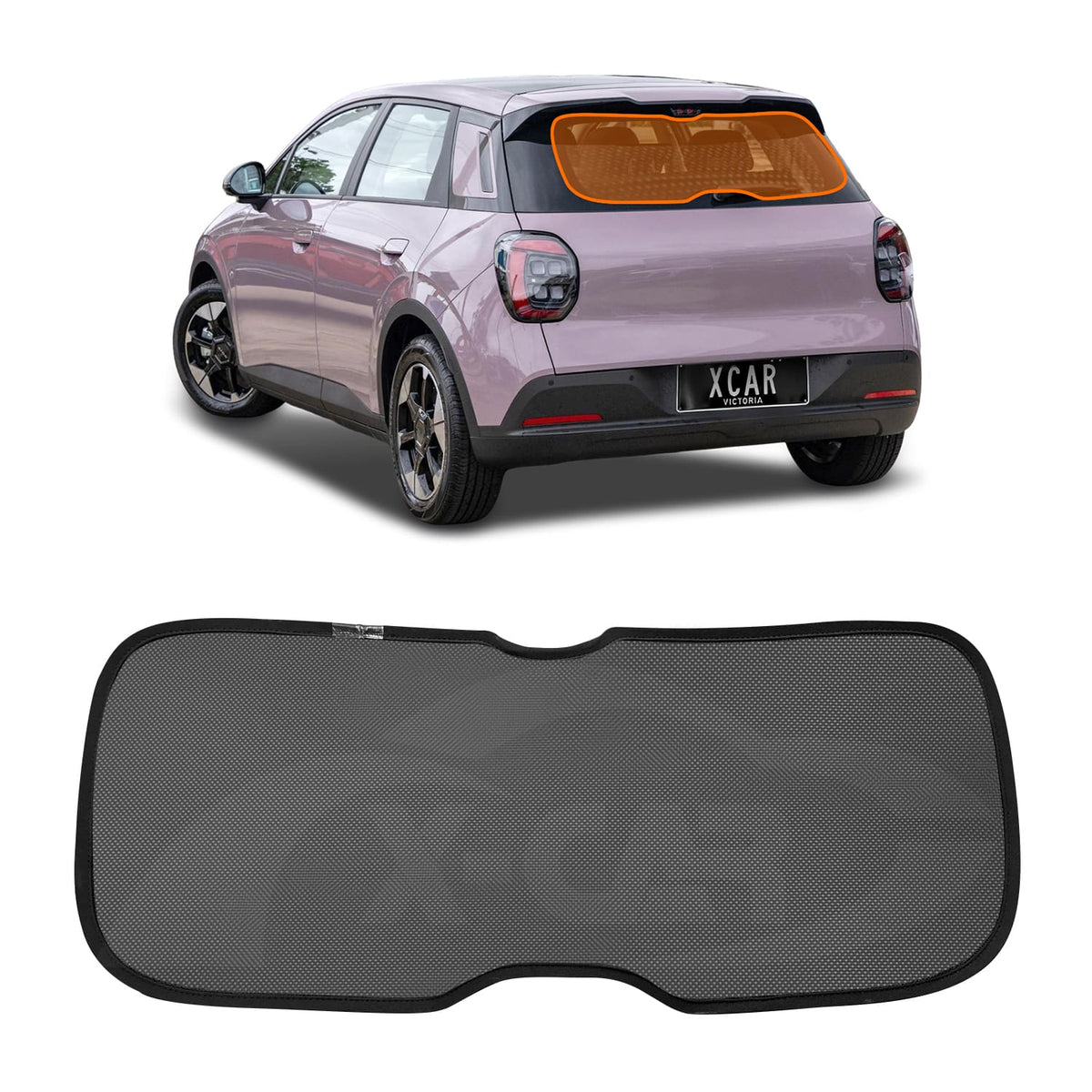 Rear Windscreen Sun Shade for Aion AION UT 2026-Onwards Car Custom Wind Screen Sun Blind Mesh
