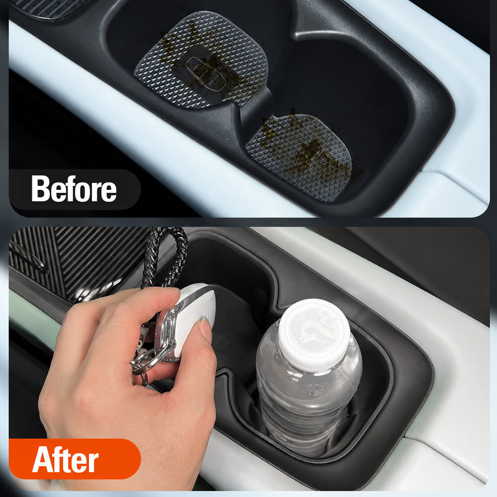 Cup Holder Insert for BYD ATTO1 ATTO 1 Hatch 2025-Onwards Centre Console Rubber Interior Accessories