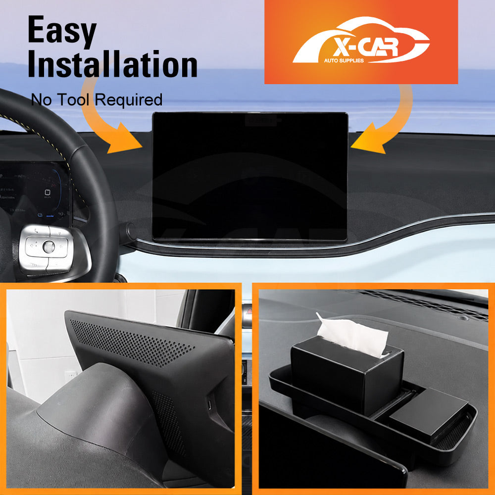 Screen Storage Box Tray for BYD ATTO1 ATTO 1 Hatch 2025-Onwards Car Center Console Organizer Accessories