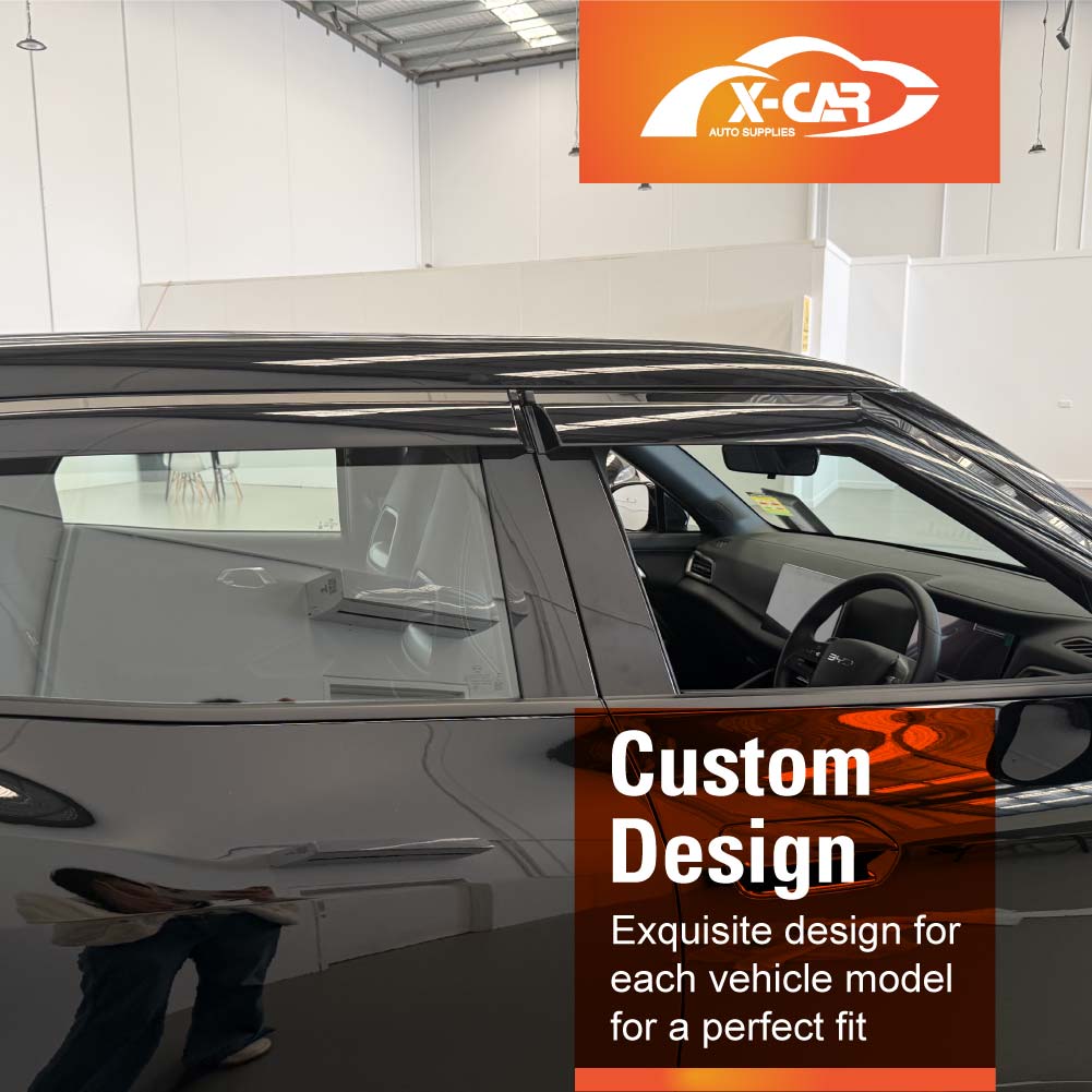 Weathershields for BYD Atto 2 Atto2 2025-Onwards Car Weather Shields Wind Deflectors Window Sun Visor 4 Pcs