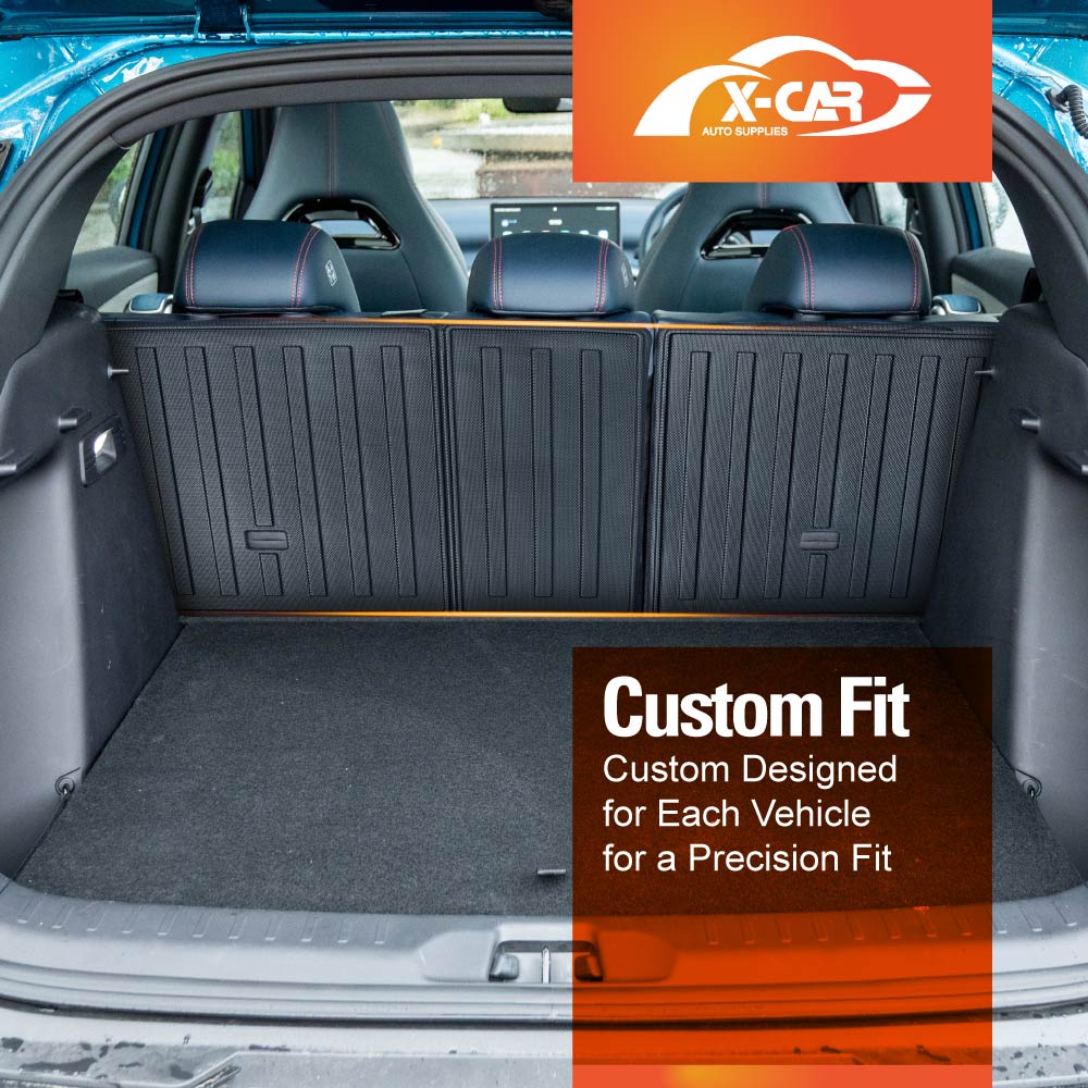 Boot Liner Back Seat Protector for BYD Atto 3 Atto3 2022-Onwards All Weather Heavy Duty Cargo Car Trunk Kick Mats