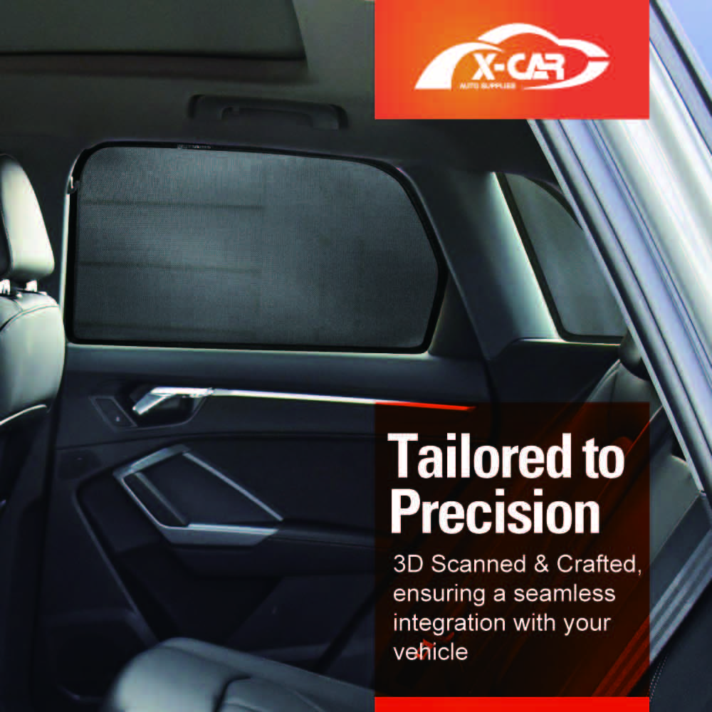 Port Window Sun Shade for Audi Q3 RS Q3 2019-2025 Car Sun Blind Mesh