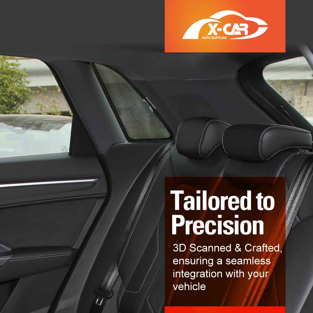 Port Window Sun Shade for Audi Q3 RS Q3 2019-2025 Car Sun Blind Mesh