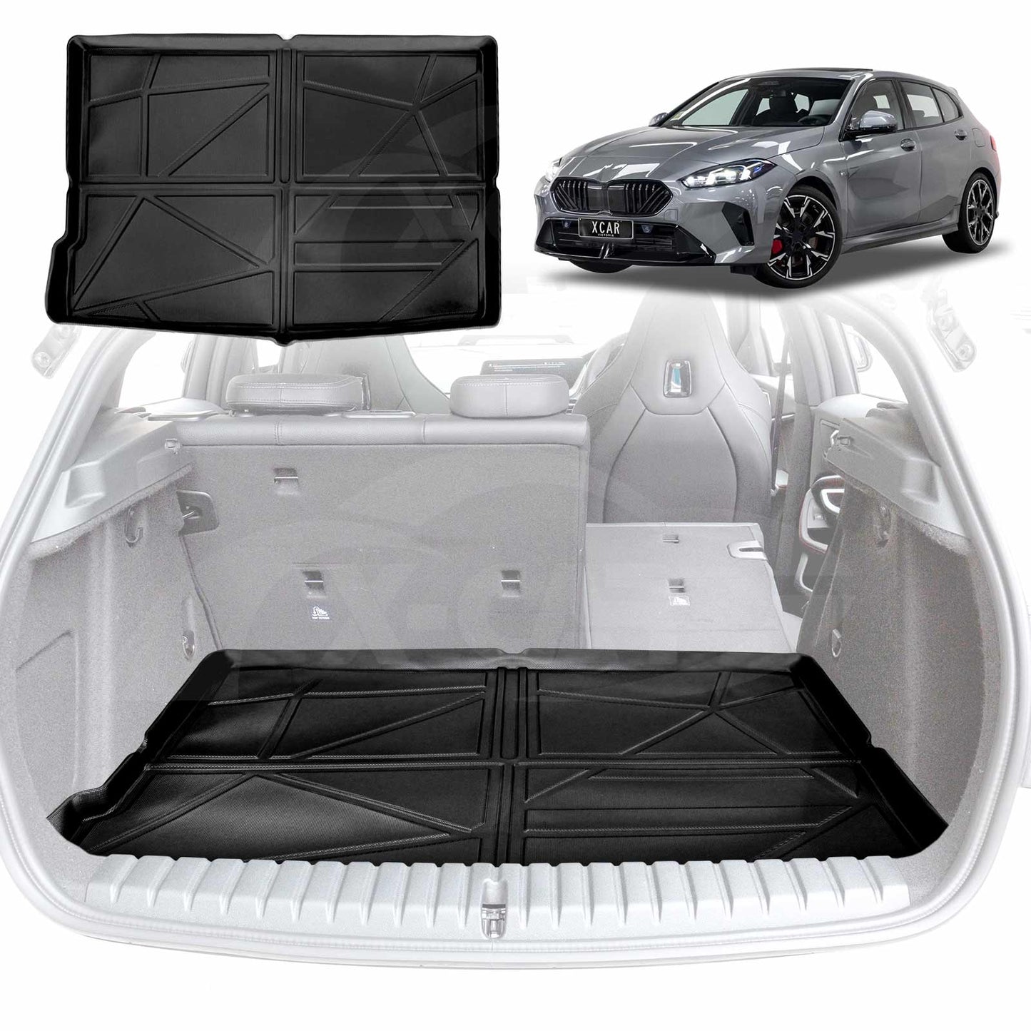 Boot Liner for BMW 1 Series F70 Hatch 2024-Onwards Heavy Duty Cargo Trunk Mat Luggage Tray