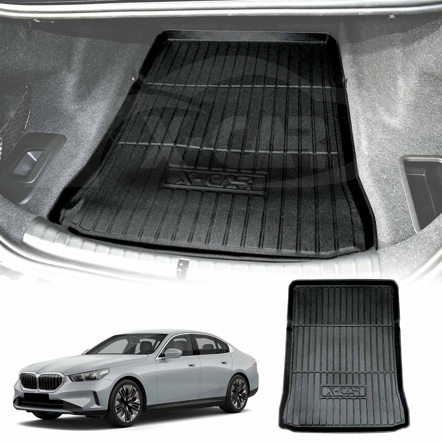 Boot Liner for BMW 5 Series G30 Sedan 2017-2023 Heavy Duty Cargo Trunk Mat Luggage Tray