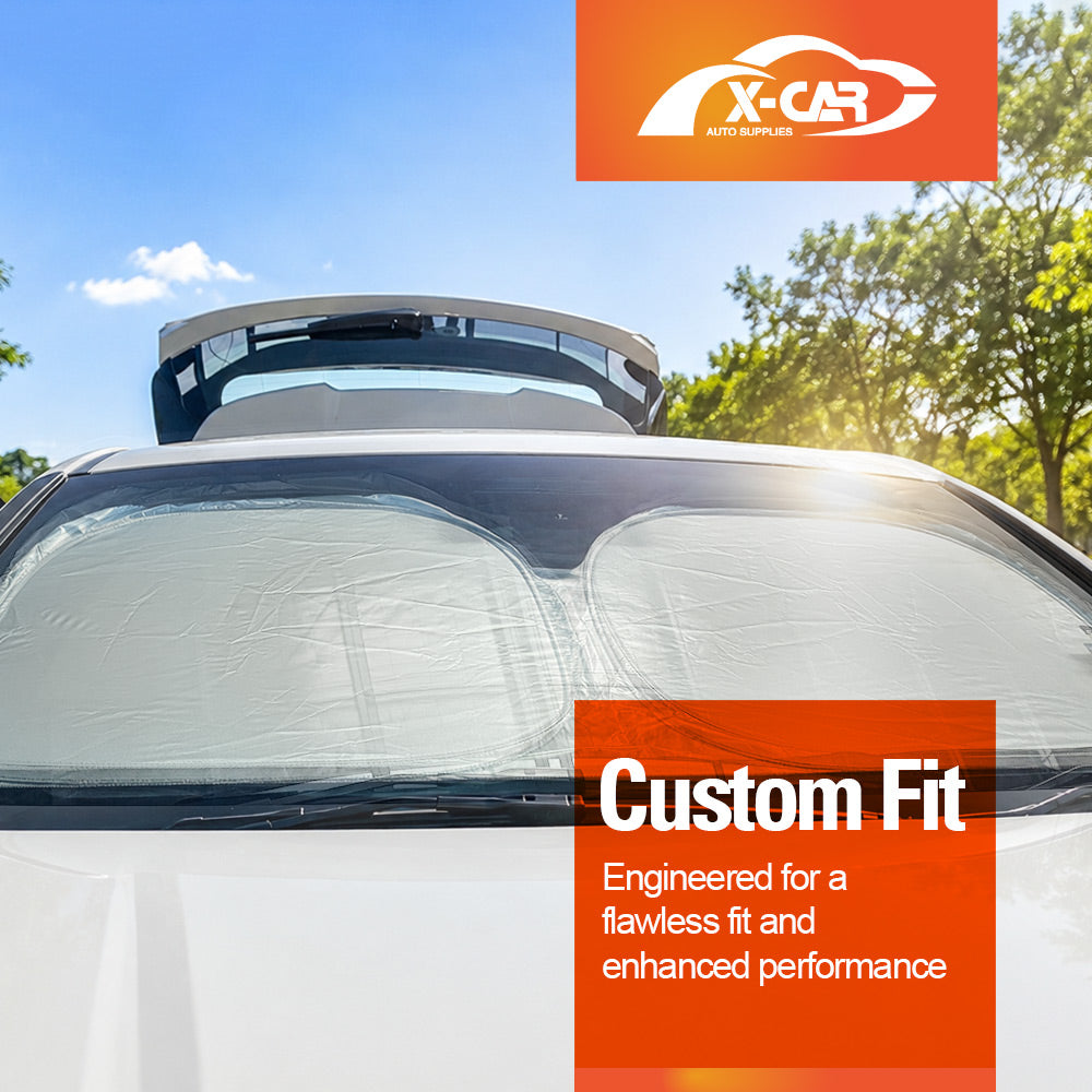 WindScreen Sun Shade for BMW 1 Series F70 2024-Onwards Blocks UV Rays Foldable Custom Wind Screen Sun Visor Protector