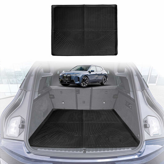 Boot Liner for BMW iX 2022-Onwards All Weather Heavy Duty Cargo Trunk Mat Luggage Tray Car Accessories