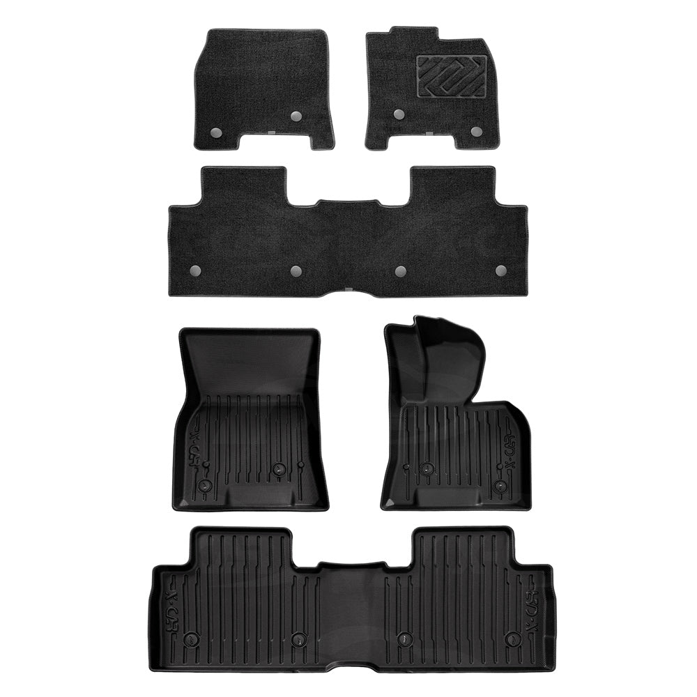 Premium Floor Mats for BMW iX3 NA5 Series 2026-Onwards Heavy Duty All Weather Double Layer TPE Carpet Car Interior Liner Set