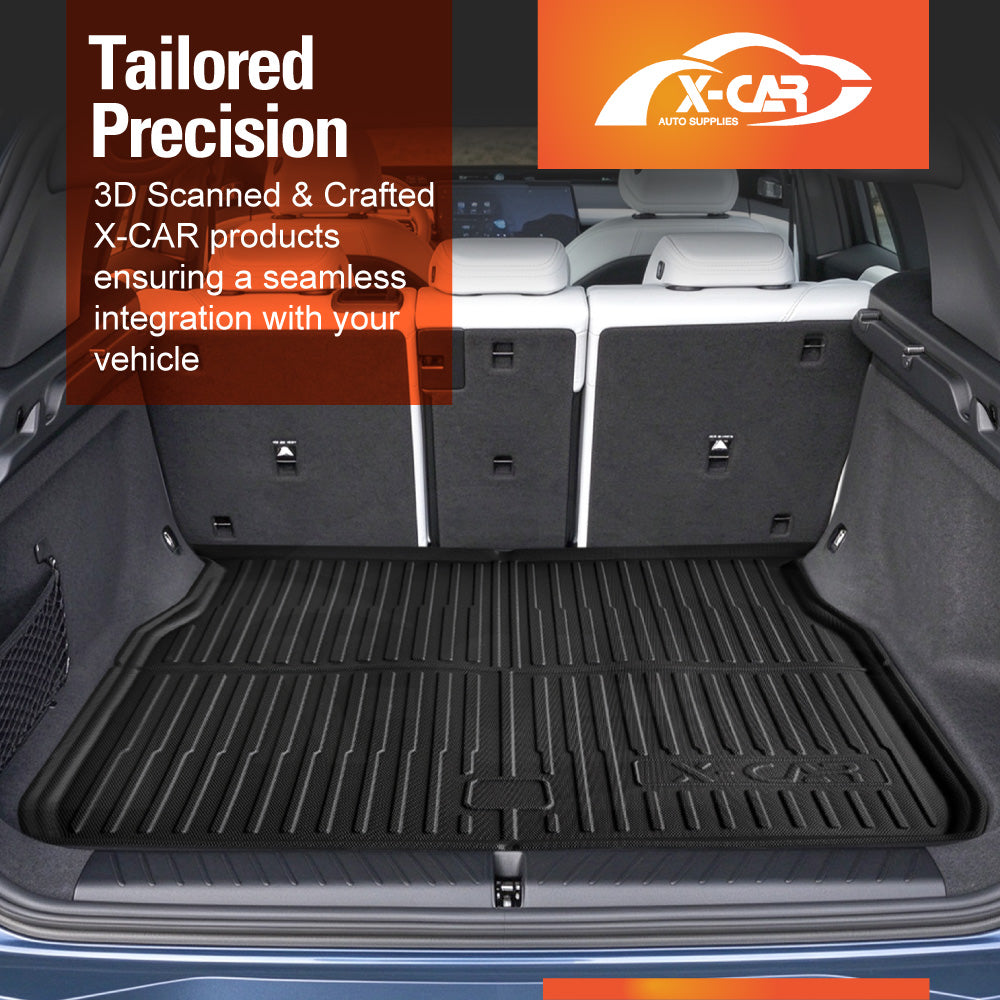 Floor Mats Boot Liner Set for BMW iX3 NA5 Series 2026-Onwards All Weather Heavy Duty Cargo Car Trunk Luggage Tray