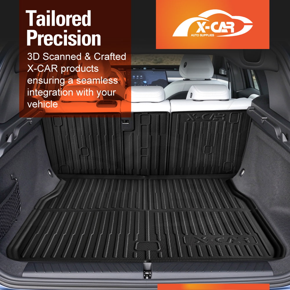 Boot Liner Back Seat Protector for BMW iX3 NA5 Series 2026-Onwards All Weather Heavy Duty Cargo Car Trunk Kick Mats