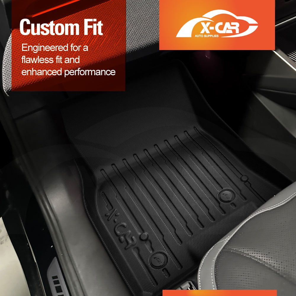 Premium Floor Mats for BMW iX3 NA5 Series 2026-Onwards Heavy Duty All Weather Double Layer TPE Carpet Car Interior Liner Set