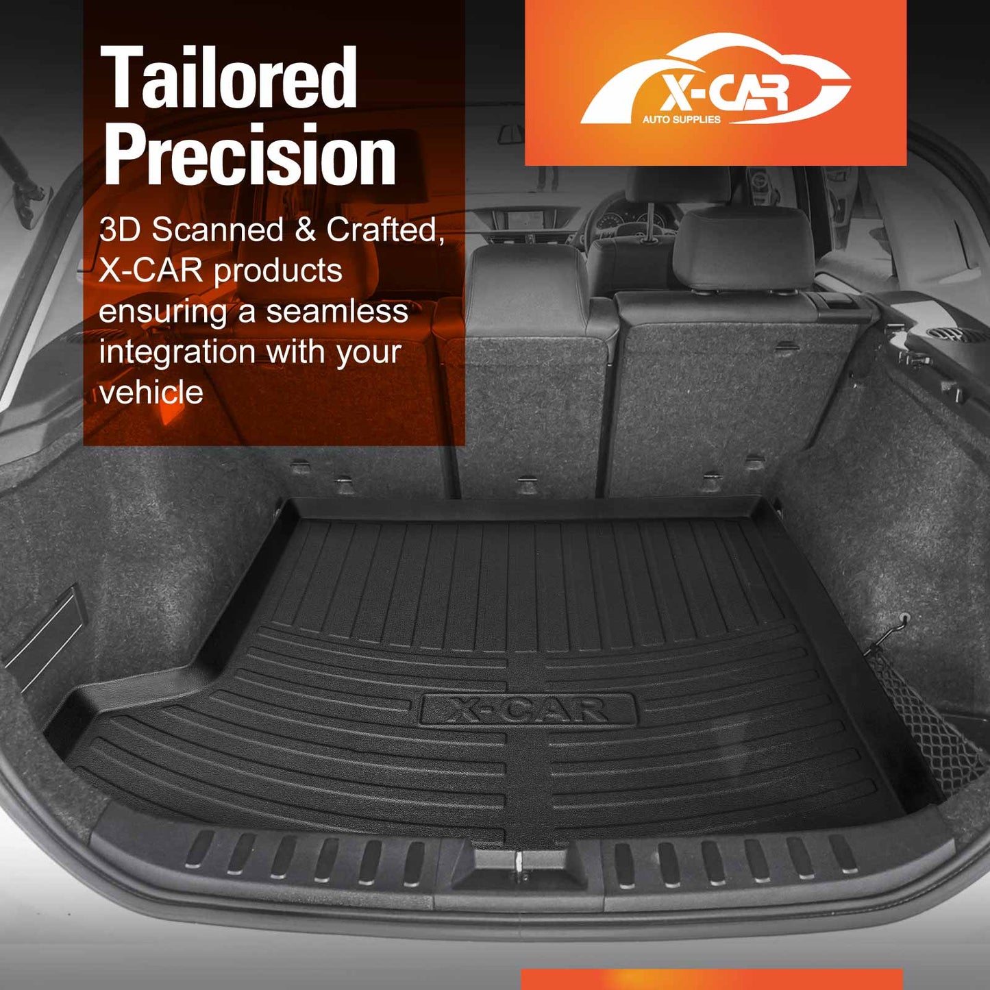 Boot Liner for BMW X1 E84 Series 2010-2015 All Weather Heavy Duty Cargo Trunk Cover Mat Luggage Tray Car Accessories