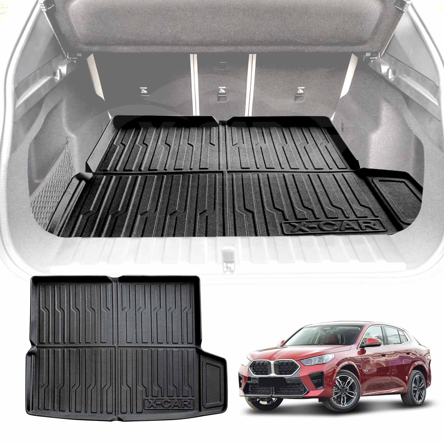 Boot Liner for BMW X2 U10 Series 2023-Onwards Heavy Duty Cargo Trunk Cover Mat Luggage Tray