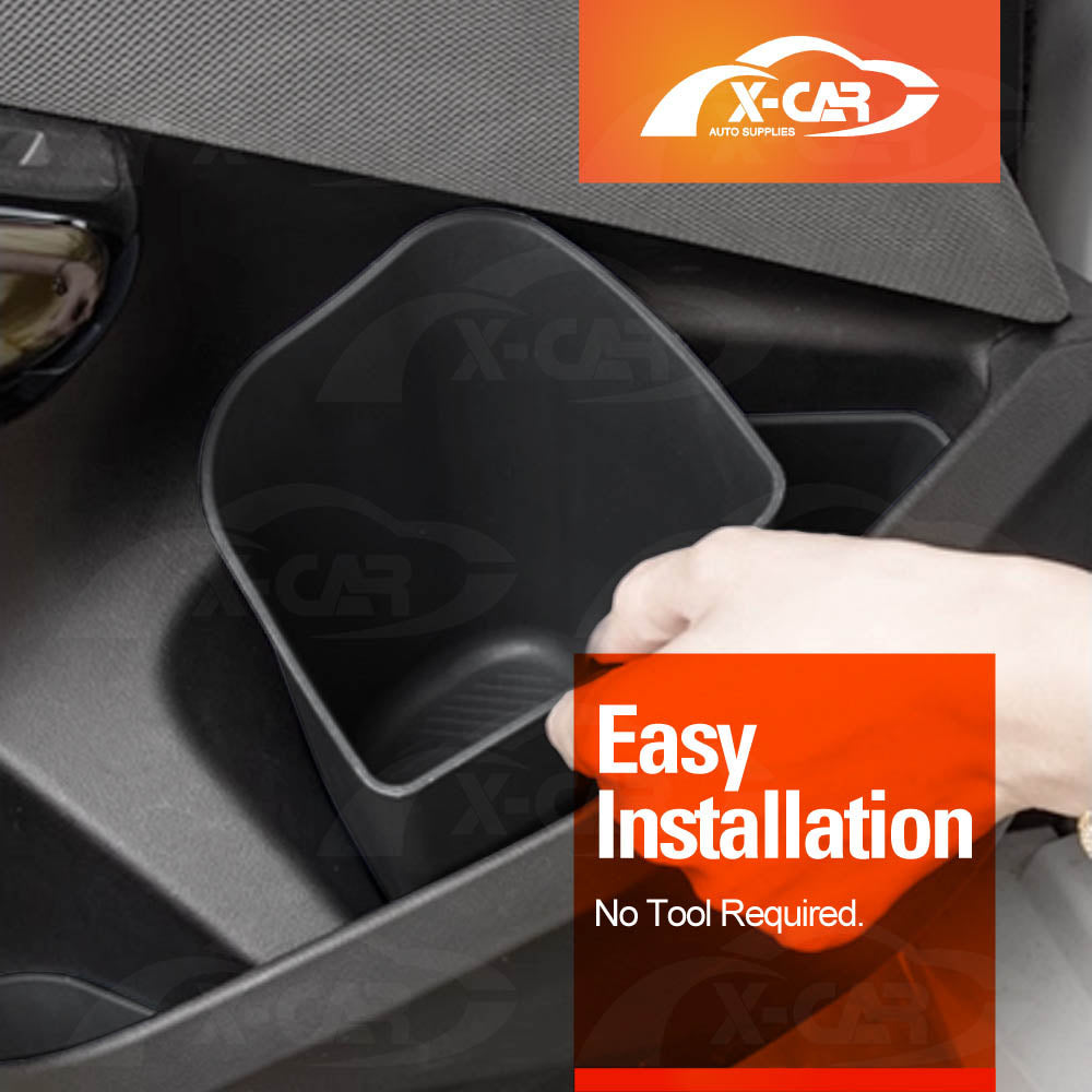 Car Door Side Storage Box Tray for BMW X3 G45 Series 2024-Onwards Organizer Accessories Front and Rear Row Set