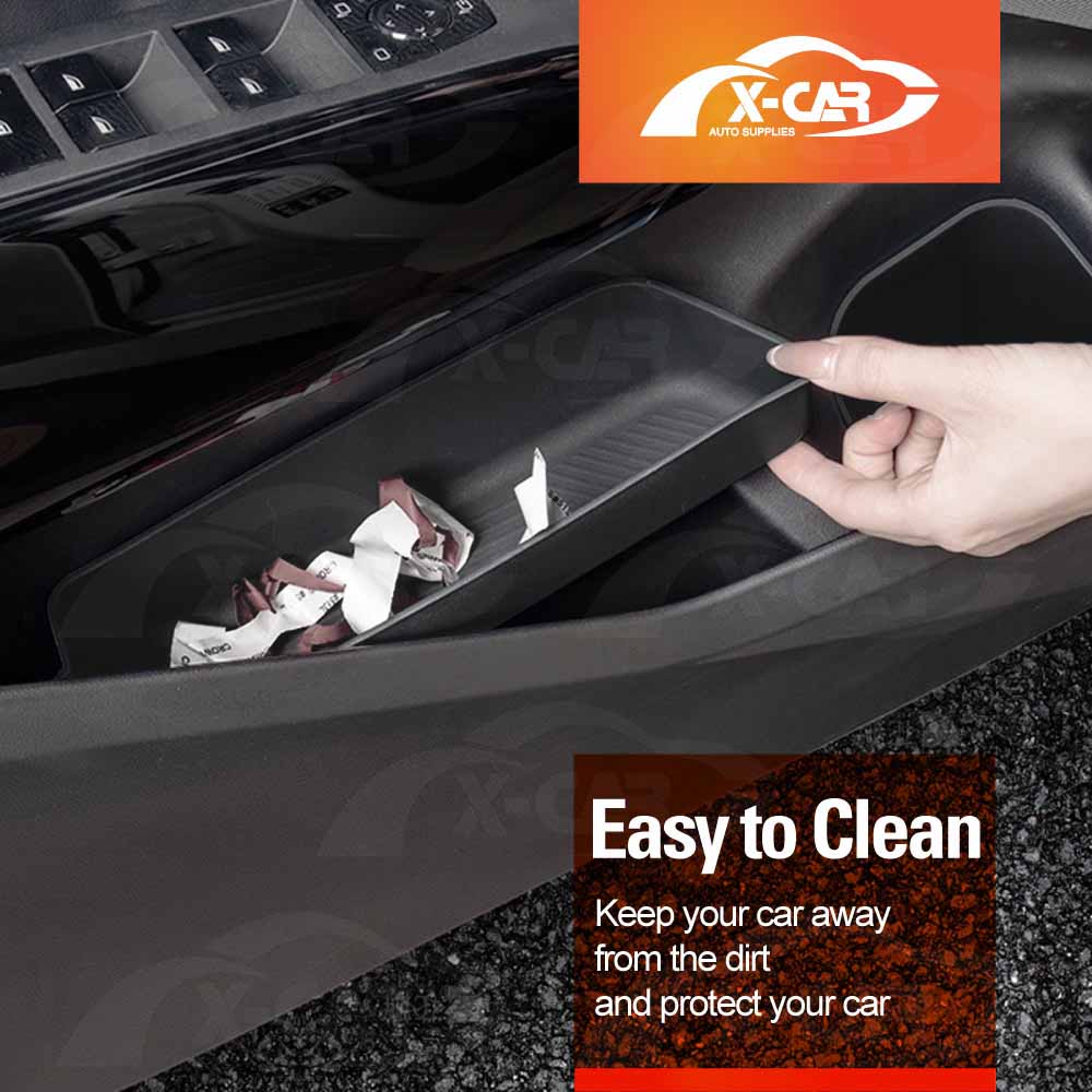 Car Door Side Storage Box Tray for BMW X3 G45 Series 2024-Onwards Organizer Accessories Front and Rear Row Set