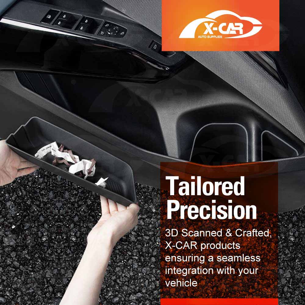 Car Door Side Storage Box Tray for BMW X3 G45 Series 2024-Onwards Organizer Accessories Front and Rear Row Set