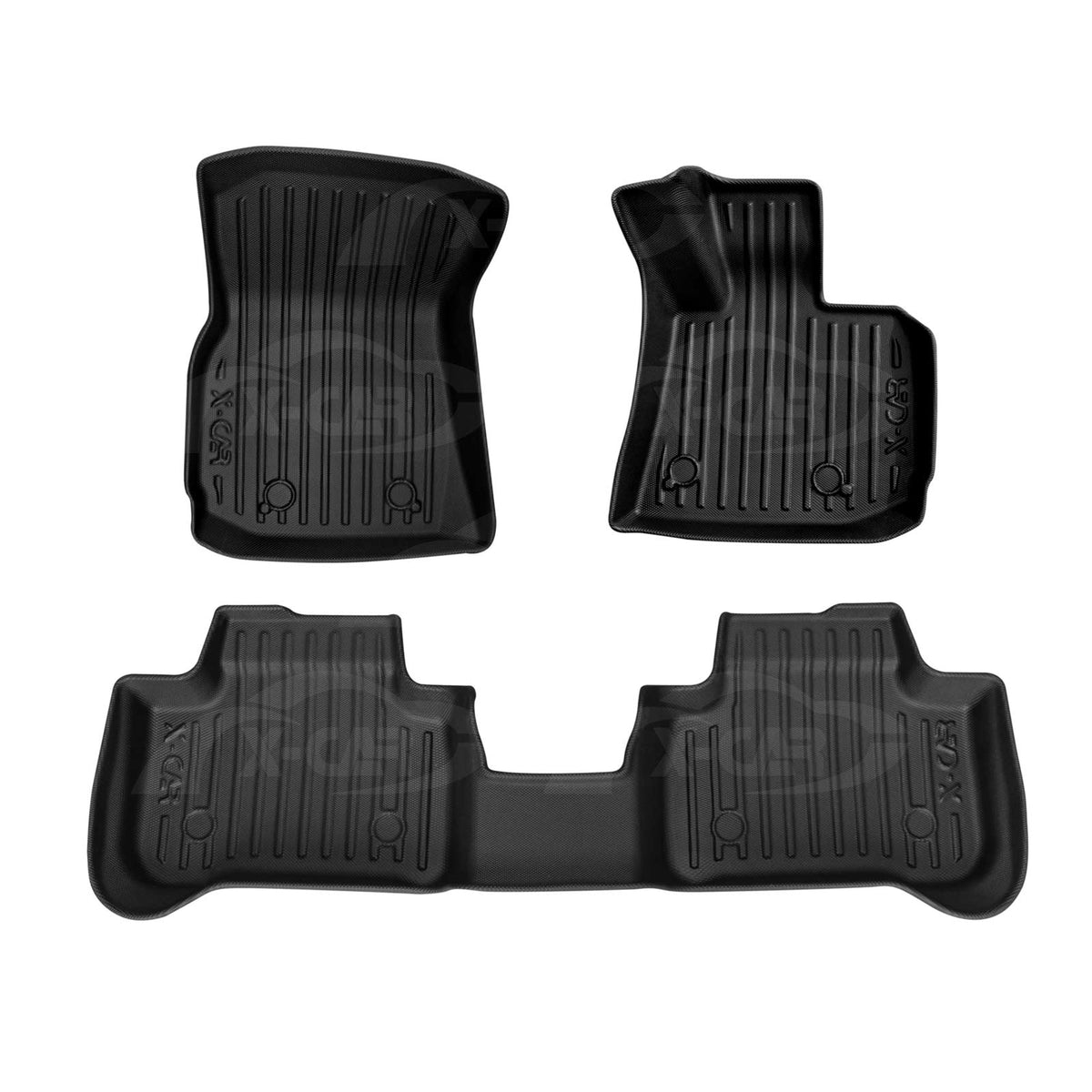 3D Floor Mats for BMW X3 G45 30e xDrive PHEV 2024-Onwards Heavy Duty All Weather Car Mats Carpet Liner Set Car Accessories