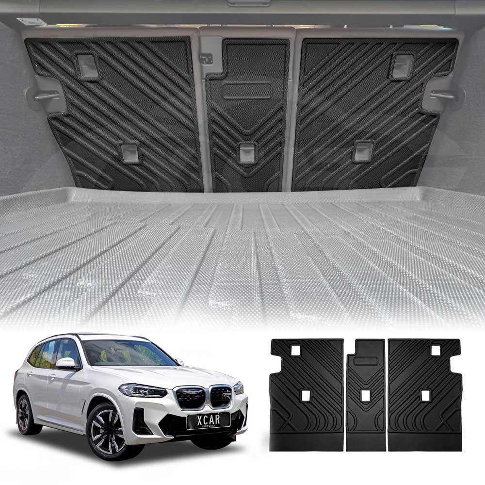 Back Seat Protector for BMW iX3 2023-2025 All Weather Heavy Duty Car Seat Kick Mats Cover Accessories