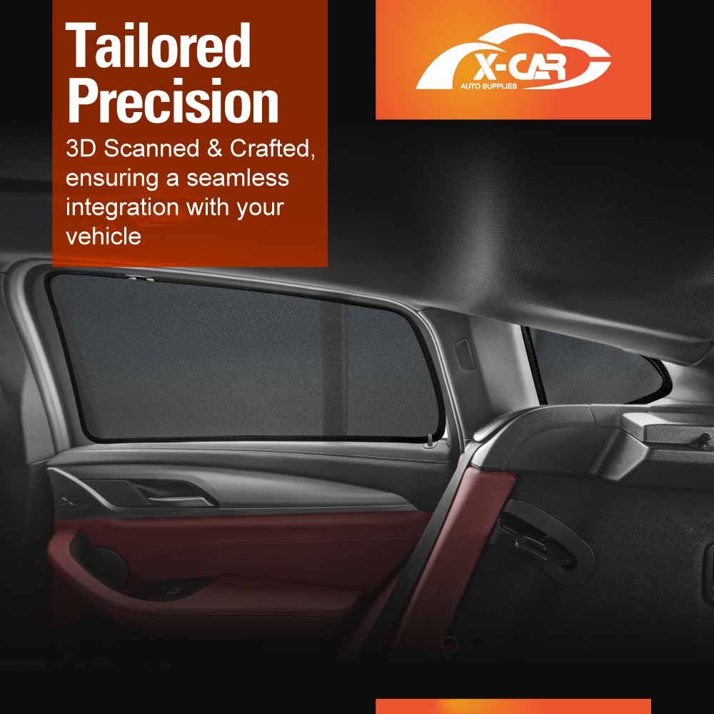 Rear Window Sun Shade for BMW X4 G2 2018-2025 Car Sun Blind Mesh