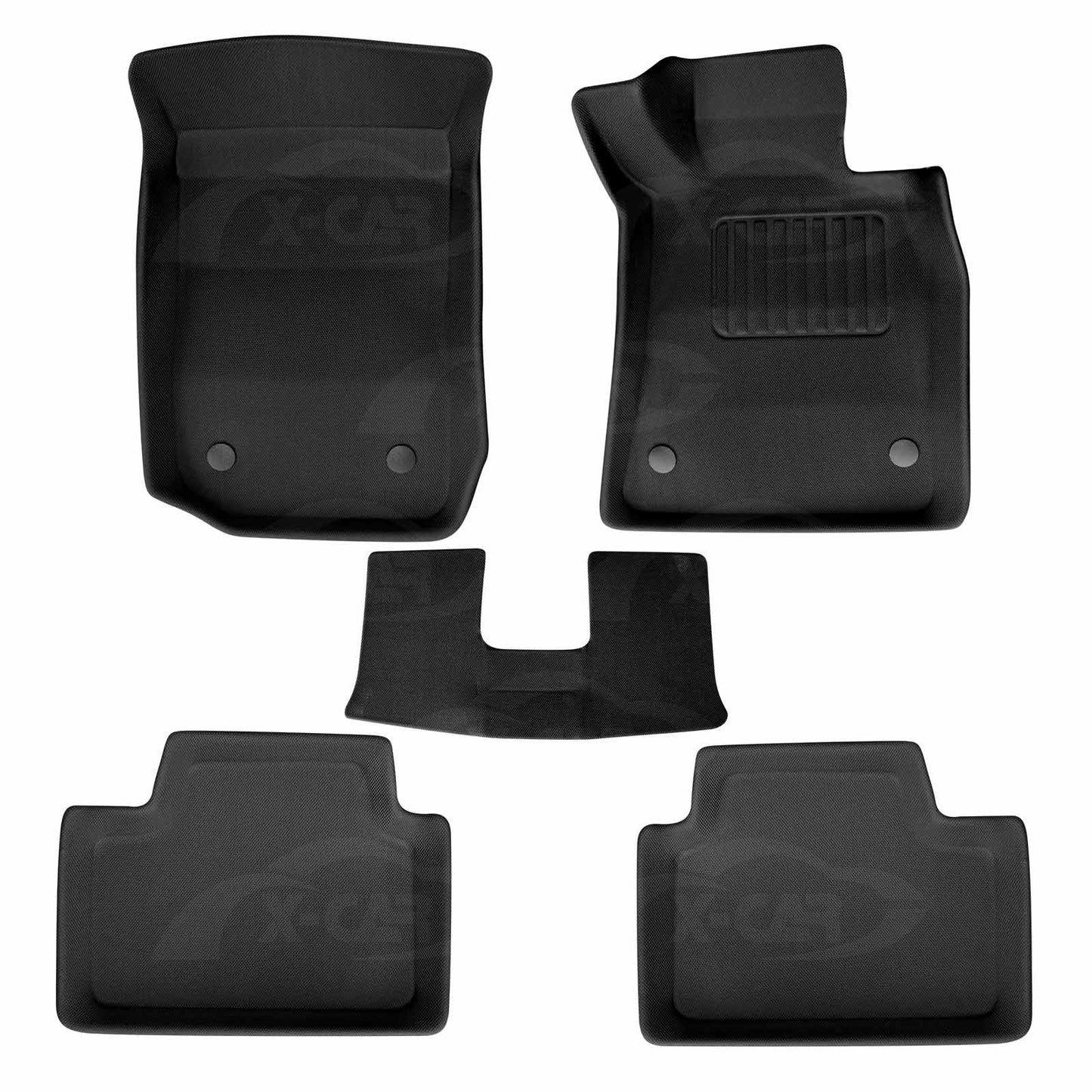 3D Floor Mats for BMW i4 G26 Hatch 2021-2026 Heavy Duty All Weather Car Carpet Liner Set Accessories