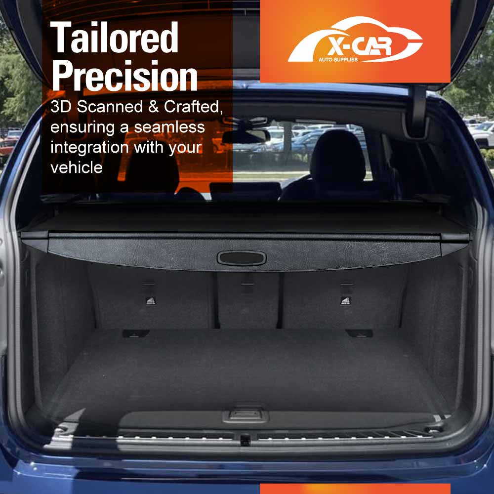 Retractable Cargo Cover for BMW iX3 2023-2025 Rear Rack Partition Shelter Canvas Trunk Luggage Security Shield Shade