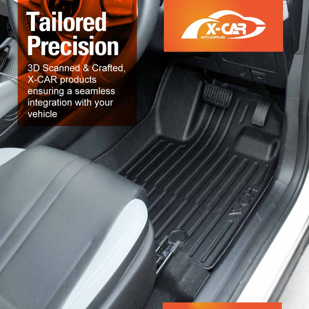 3D Floor Mats Boot Liner Set for BYD ATTO1 ATTO 1 Hatch 2025-Onwards All Weather Heavy Duty Cargo Car Trunk Luggage Tray