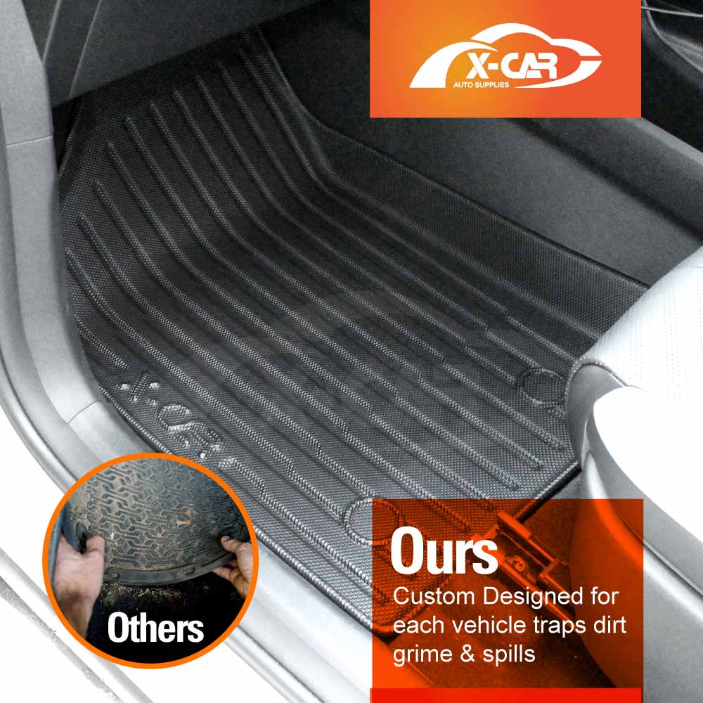 3D Floor Mats Boot Liner Set for BYD ATTO1 ATTO 1 Hatch 2025-Onwards All Weather Heavy Duty Cargo Car Trunk Luggage Tray