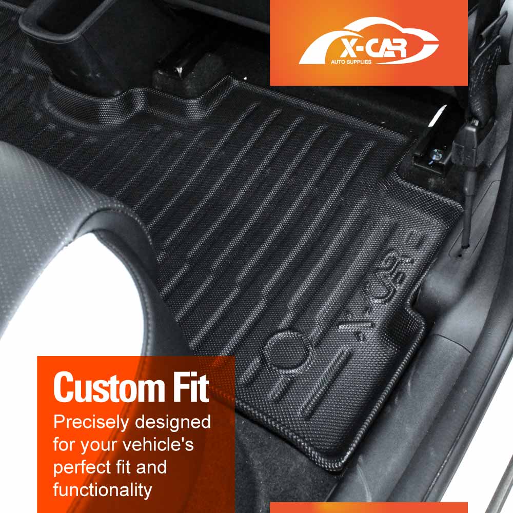 3D Floor Mats for BYD ATTO1 ATTO 1 Hatch 2025-Onwards Heavy Duty All Weather Car Waterproof Interior Protection Liner Set