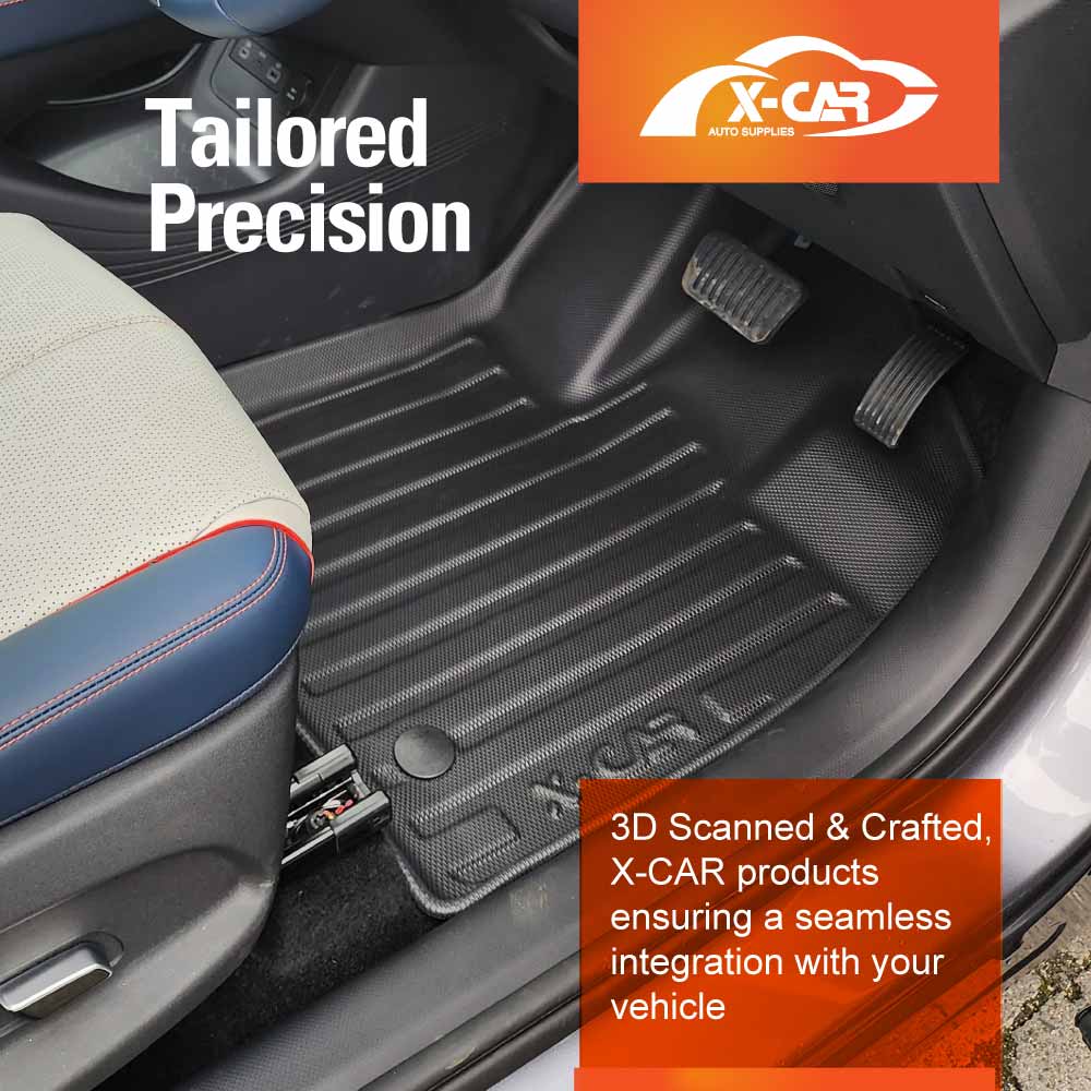 3D Floor Mats Boot Liner for BYD Atto 3 Atto3 2022-Onwards All Weather Heavy Duty Cargo Car Trunk Luggage Tray