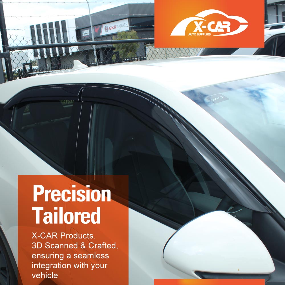 Weathershields for BYD ATTO1 ATTO 1 Hatch 2025-Onwards Car Weather Shields Wind Deflectors Window Sun Visor 4 Pcs