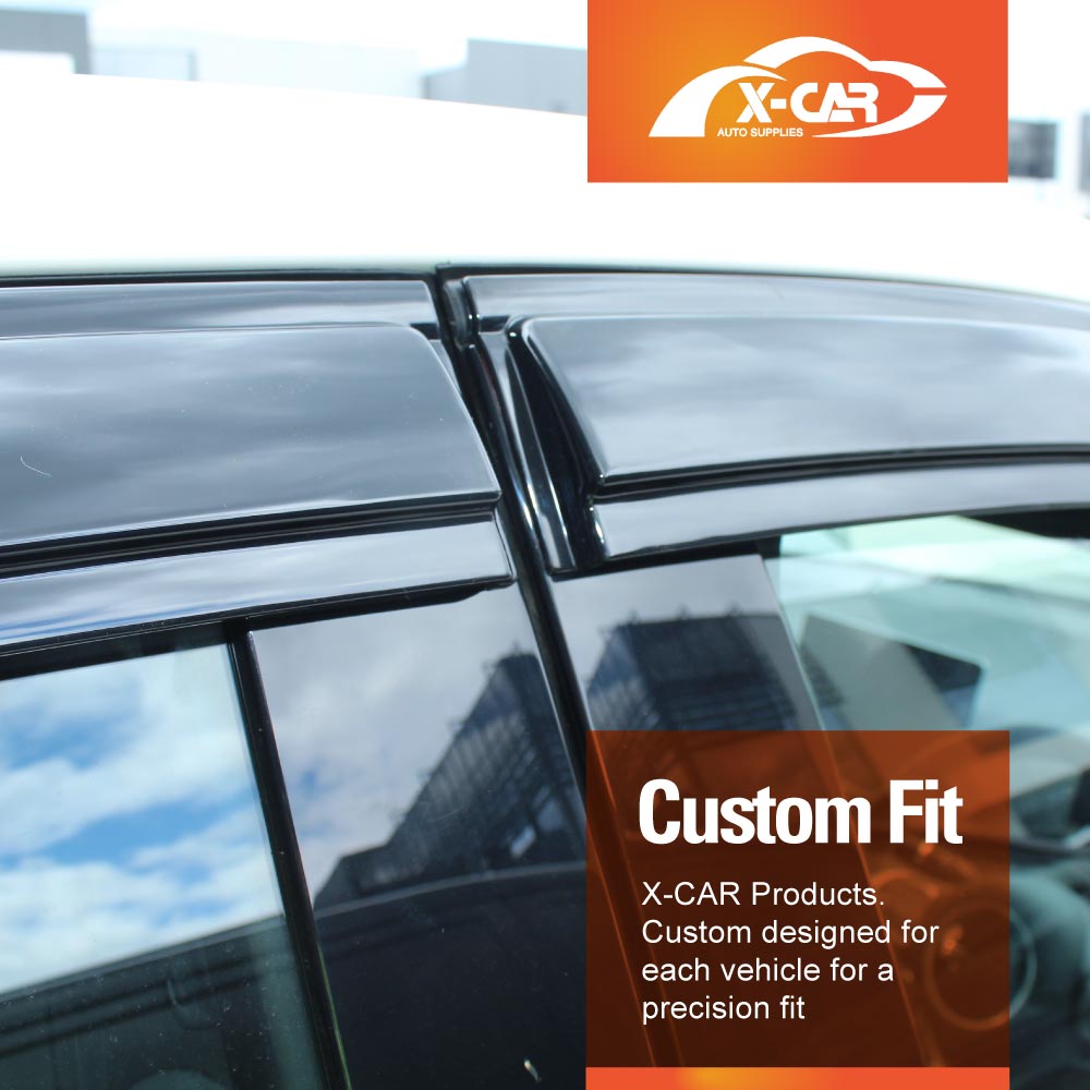 Weathershields for BYD ATTO1 ATTO 1 Hatch 2025-Onwards Car Weather Shields Wind Deflectors Window Sun Visor 4 Pcs