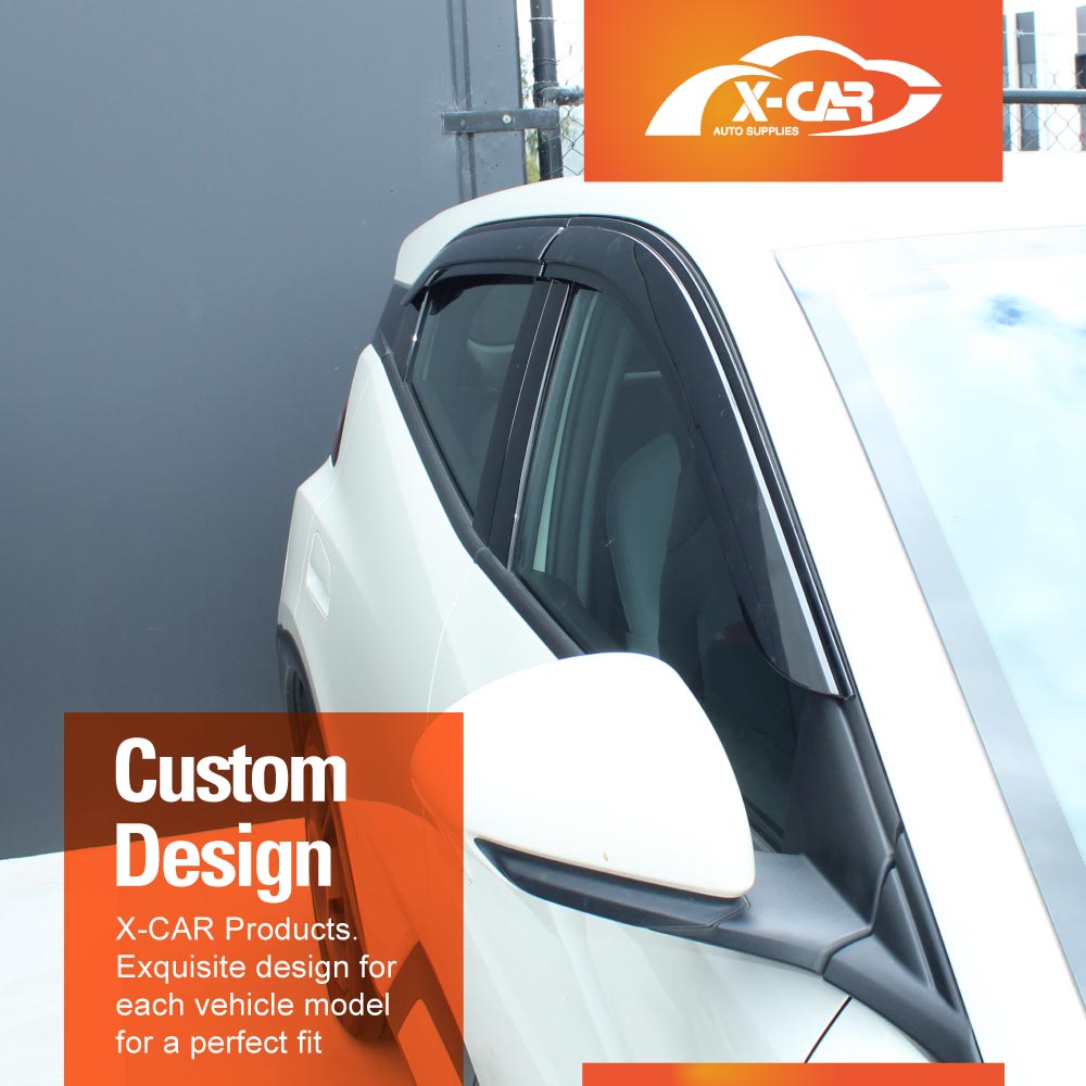 Weathershields for BYD ATTO1 ATTO 1 Hatch 2025-Onwards Car Weather Shields Wind Deflectors Window Sun Visor 4 Pcs