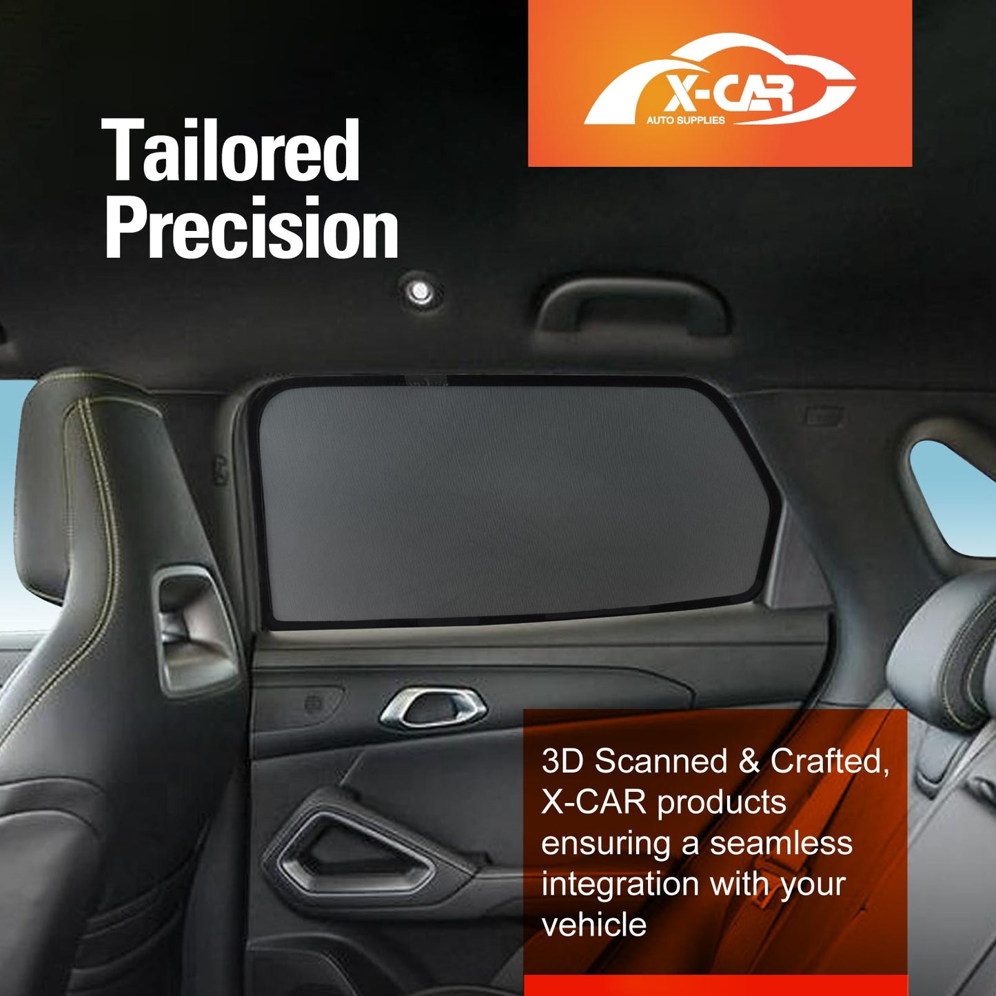 Rear Port Window Sun Shade for BYD Atto 2 Atto2 2025-Onwards UV Protection Car Sunshade Blind Mesh