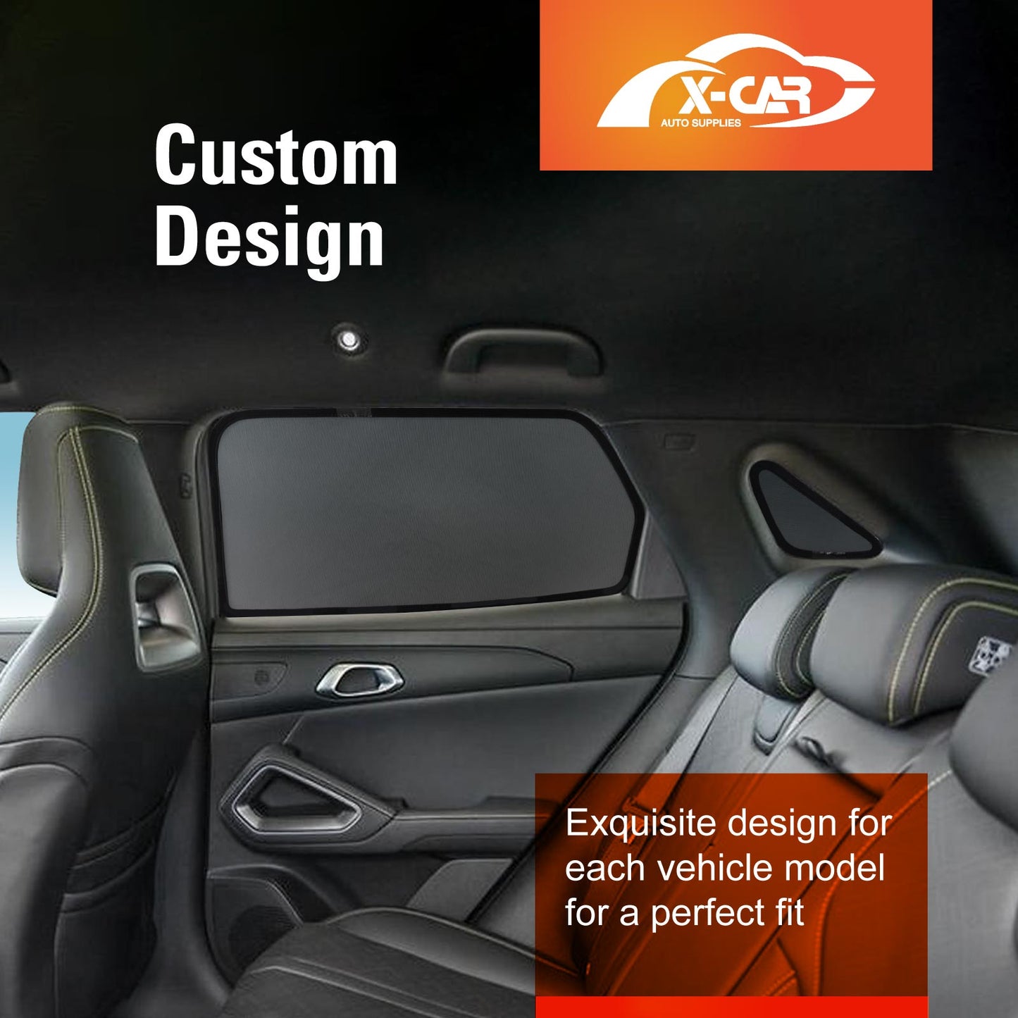 Rear Port Window Sun Shade for BYD Atto 2 Atto2 2025-Onwards UV Protection Car Sunshade Blind Mesh
