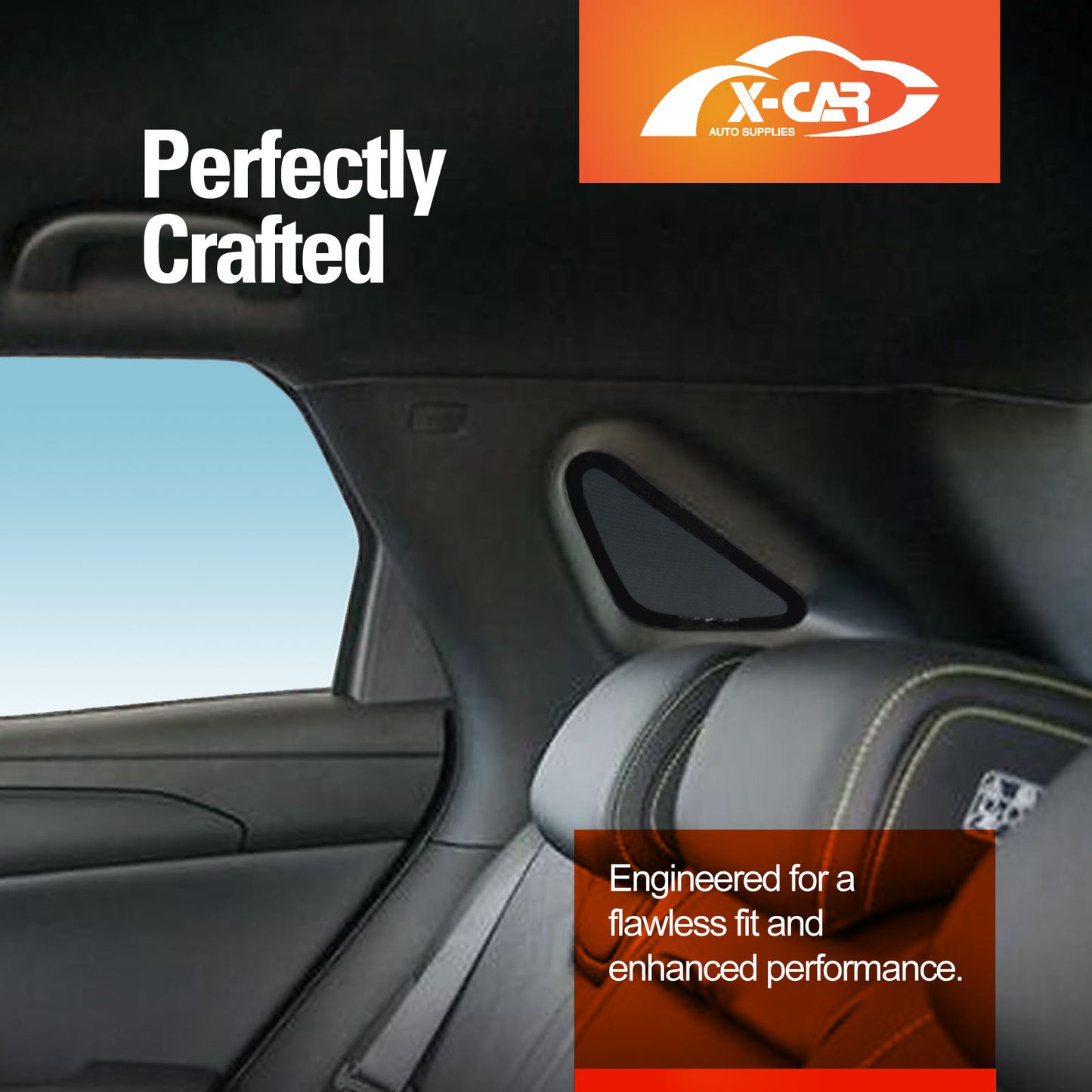 Rear Port Window Sun Shade for BYD Atto 2 Atto2 2025-Onwards UV Protection Car Sunshade Blind Mesh
