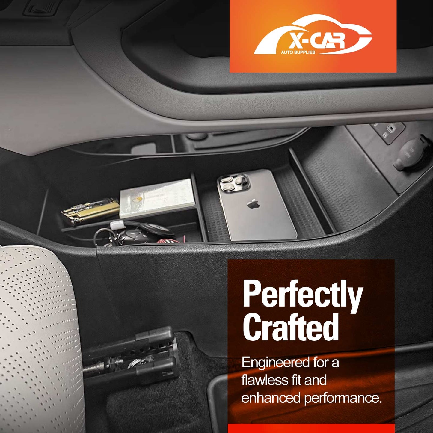 Lower Centre Console Organizer Tray for BYD Atto 2 Atto2 2025-Onwards Storage Box Cup Holder Car Interior Accessories