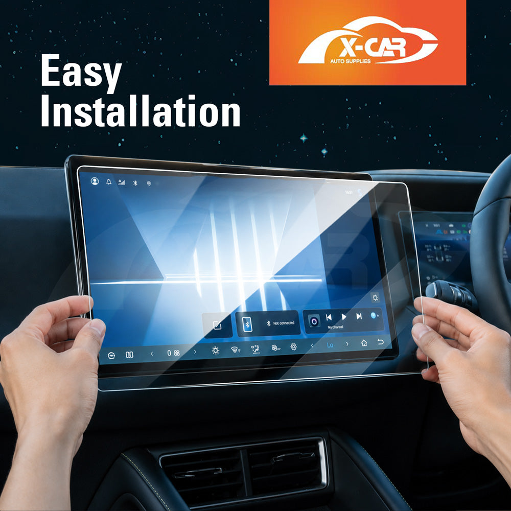 Tempered Glass Screen Protector Set for BYD Atto 2 Atto2 2025-Onwards Dash Centre Console Touchscreen Anti-Scratch Cover