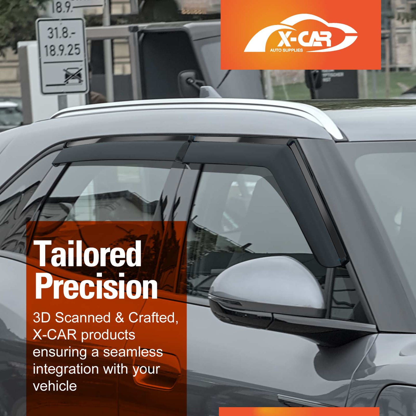 Weathershields for BYD Atto 2 Atto2 2025-Onwards Car Weather Shields Wind Deflectors Window Sun Visor 4 Pcs