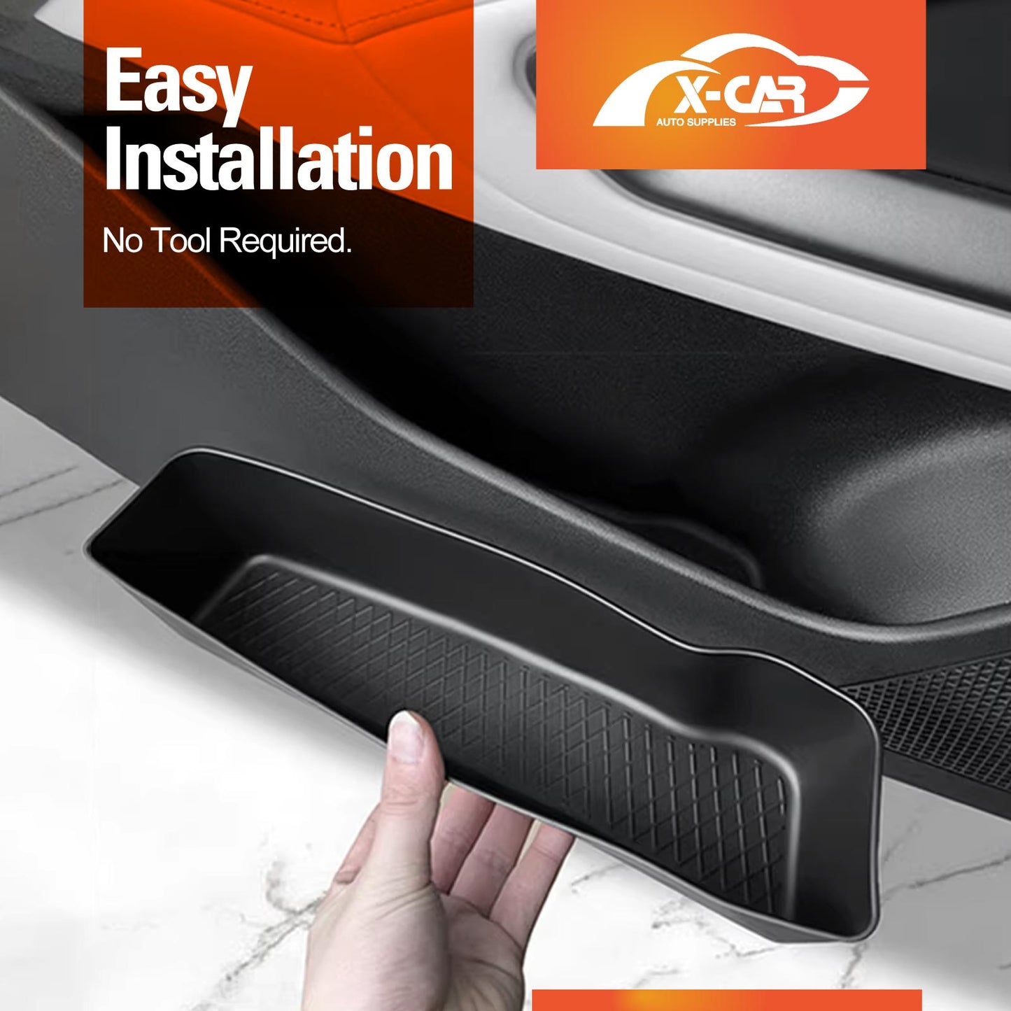Car Door Side Storage Box Tray for BYD Atto 2 Atto2 2025-Onwards Organizer Accessories Front and Rear Row Set of 4