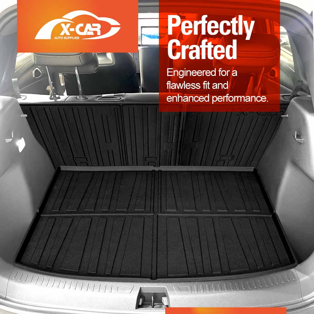 Boot Liner Kick Mats Set for BYD Atto 2 Atto2 2025-Onwards All Weather Heavy Duty Cargo Car Trunk Back Seat Protector