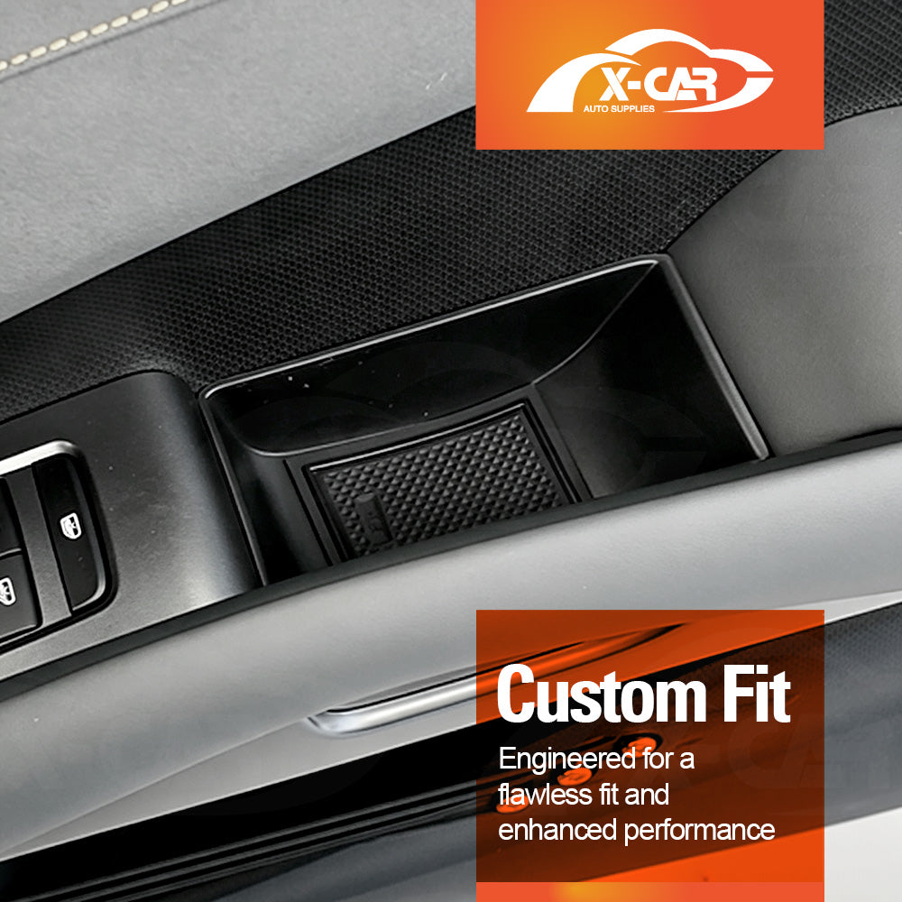 BYD Atto 3 2022-Onwards Car Door Side Storage Box Tray Organizer Accessories Front and Rear Row Set of 4