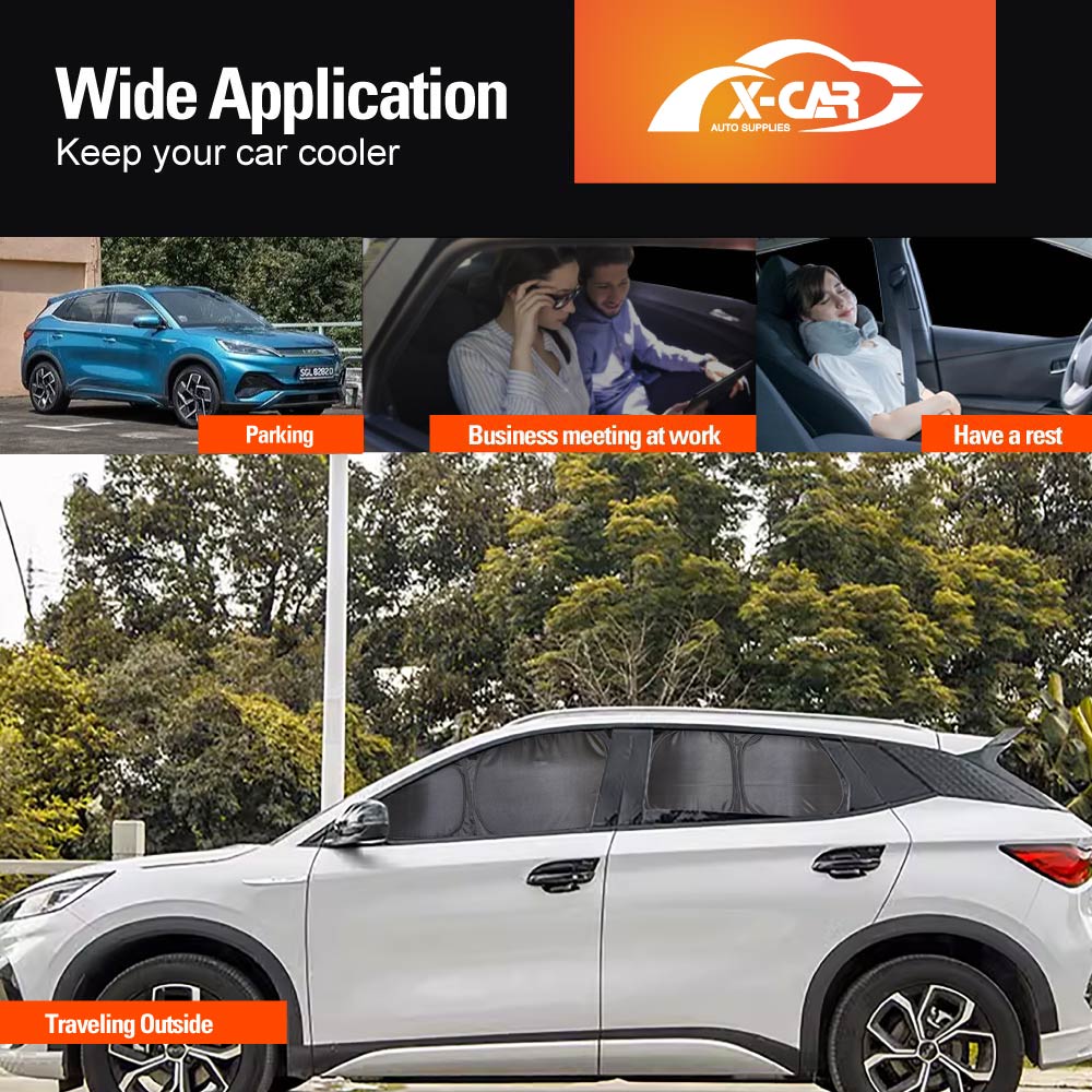 Window Sunshade Block Covers for BYD Atto 3 EVO 2026-Onwards Side Rear Windshield Sun Shades Parking/Camping Privacy Protection