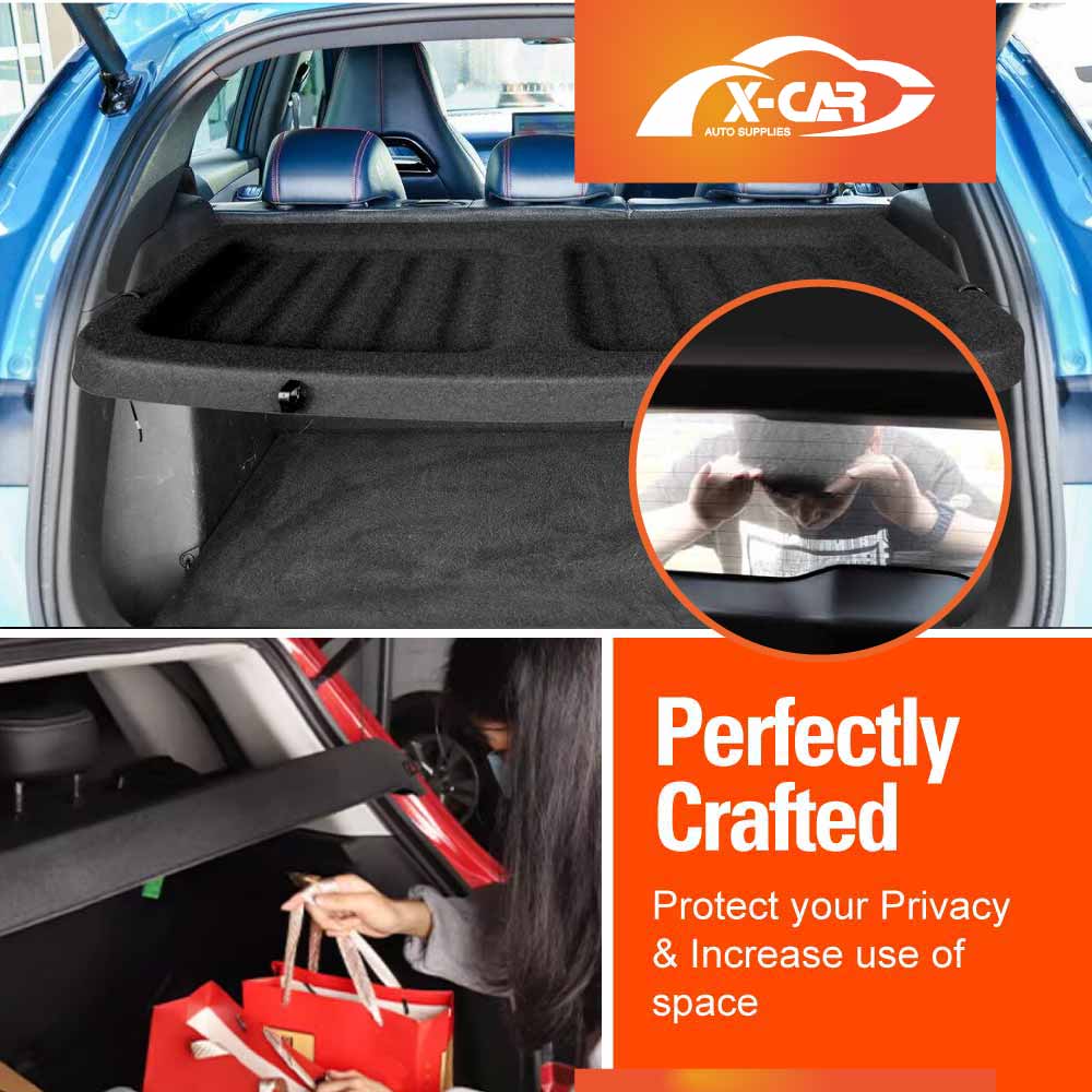 Car Trunk Shade for BYD Atto 3 Atto3 2022-Onwards Rear Cargo Security Shield Luggage Cover Board Blinder
