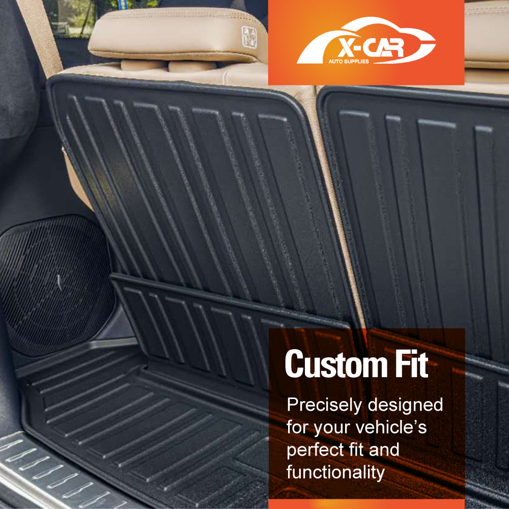 Boot Liners for DENZA B8 7-Seater 2026-Onwards All Weather Heavy Duty Cargo Trunk Mat Luggage Tray Car Accessories 3 Pcs Set