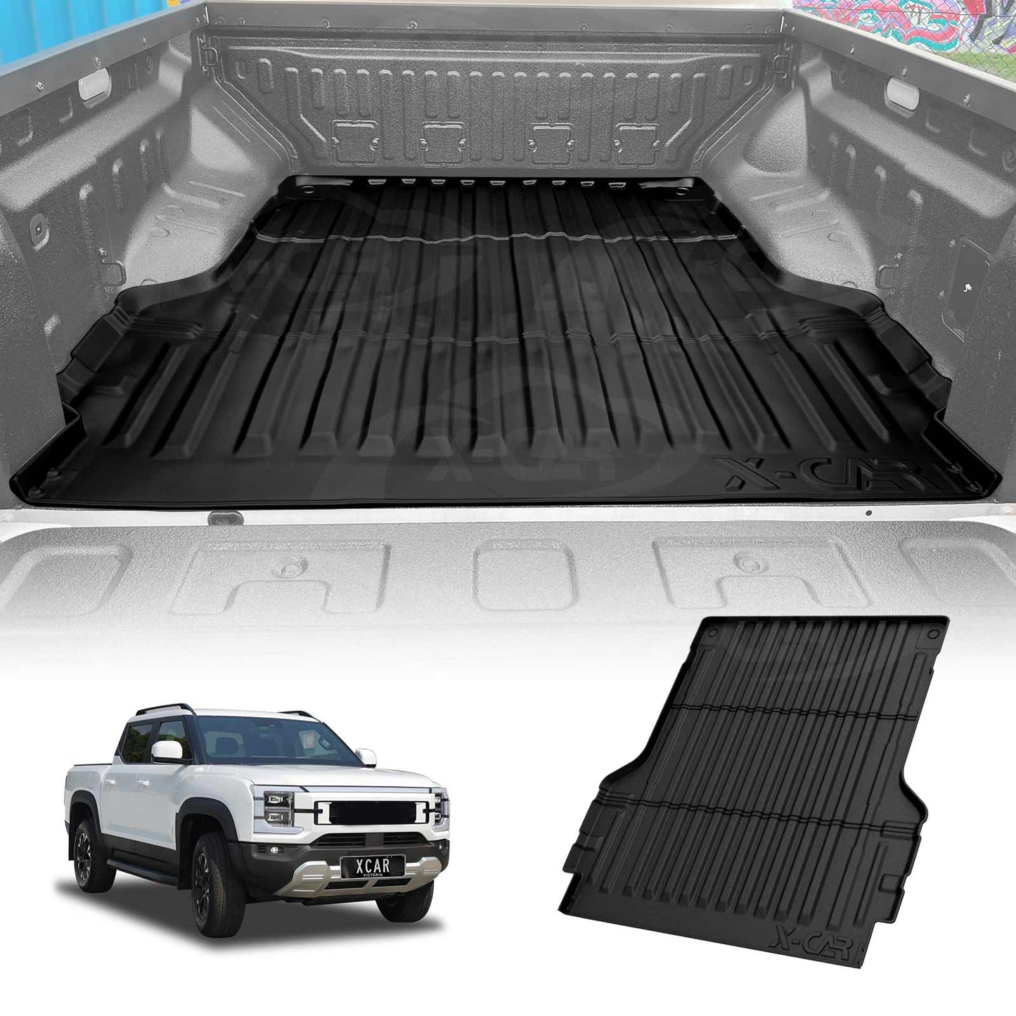Tub Liner for BYD Shark 6 2024-Onwards Heavy Duty All Weather Cargo Trunk Mat Luggage Tray