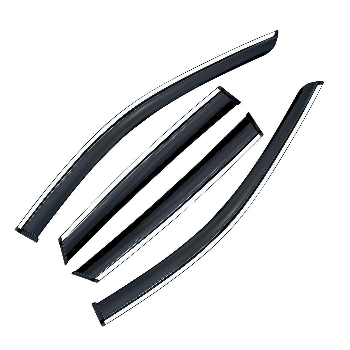 Weathershields for BYD Seal 2023-Onwards Car Weather Shields Wind Deflectors Window Sun Visor 4 Pcs Extreme Dark