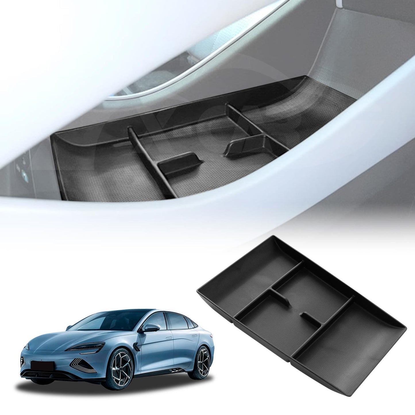 Centre Console Organizer Tray for BYD Seal 2023-2025 Storage Box Car Interior Accessories