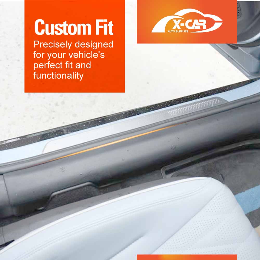 Front Door Entry Sill Plate Protector for BYD Seal 2023-2025 Car Threshold Scuff Trim Covers Guards Accessories